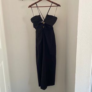 Zara Cut Out Dress. NWT.
